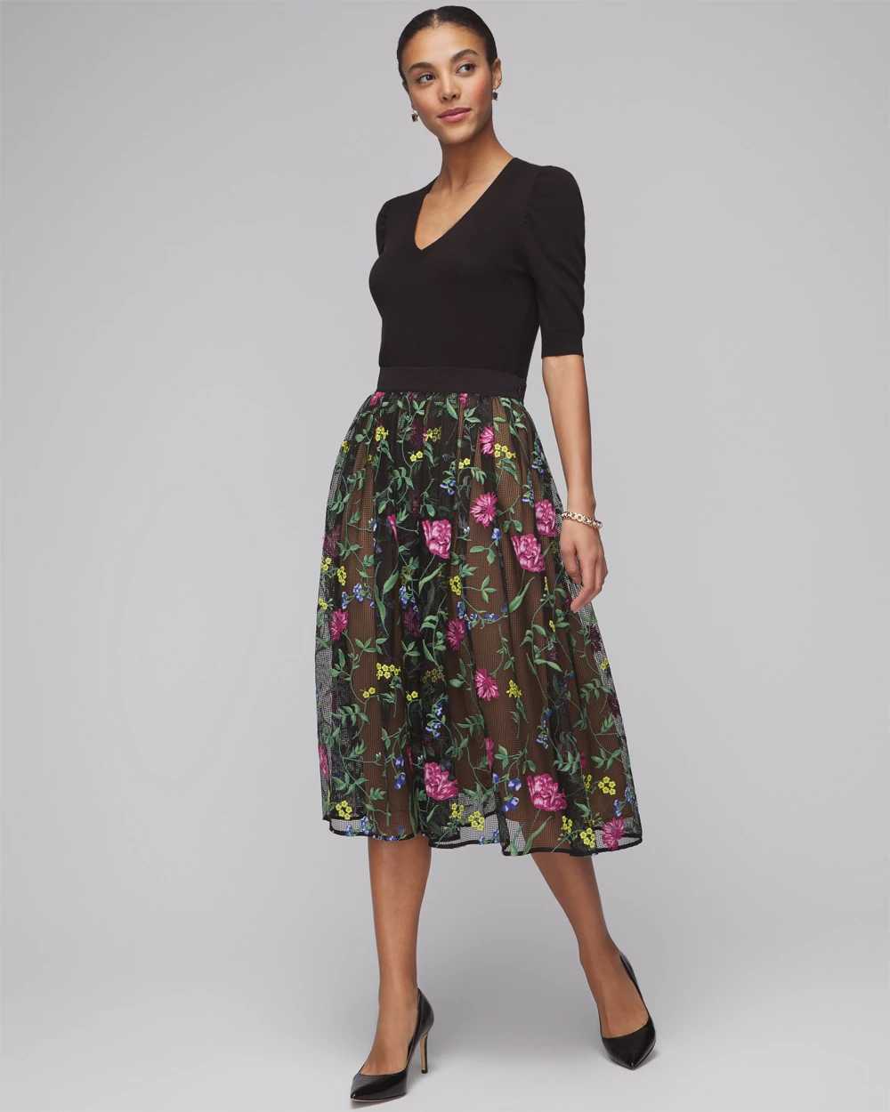 White house black deals market tulle skirt